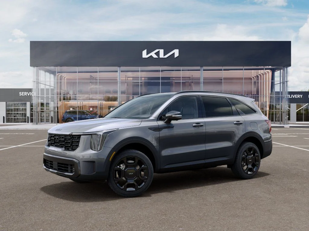 New 2026 Steel Gray Kia X-Line SX Prestige image 3