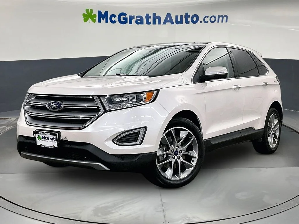 Used 2016 White Ford Titanium image 2