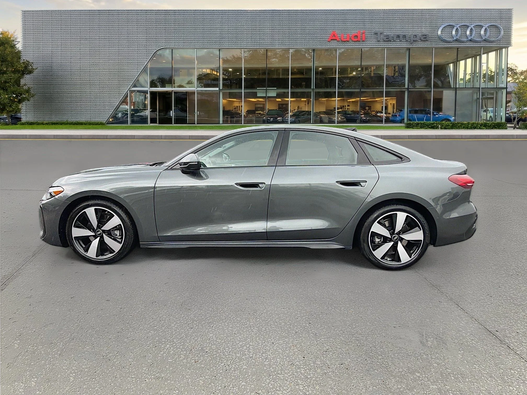 New 2026 Daytona Gray Pearl Effect Audi Premium Plus image 6