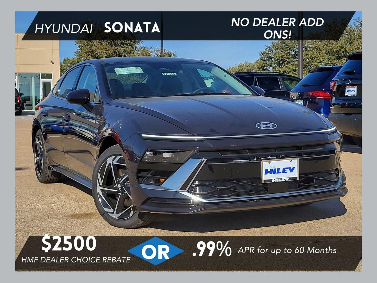 New 2026 Carbon Blue Hyundai SEL Sport image 1