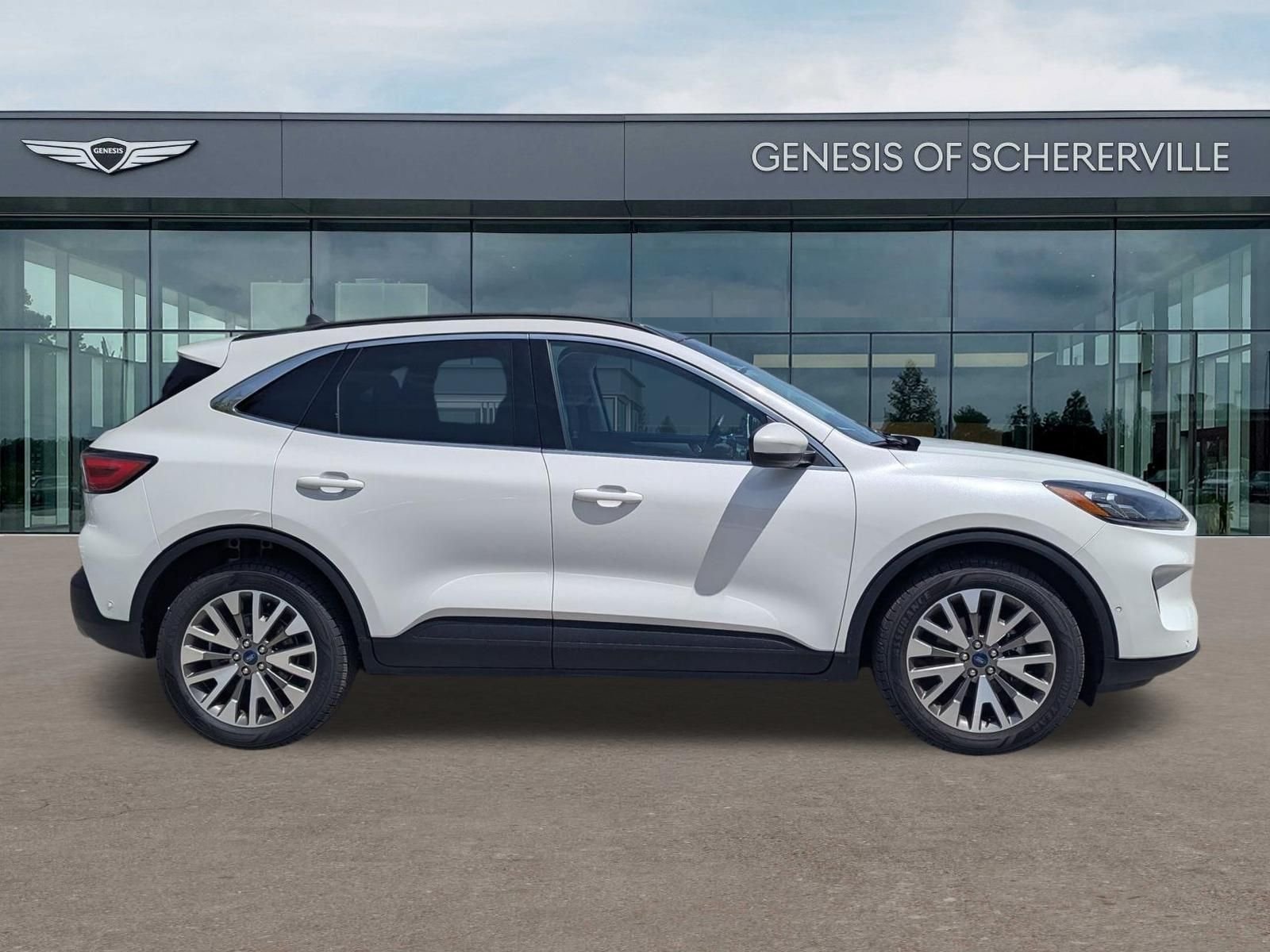 Used 2021 White Ford Titanium image 9