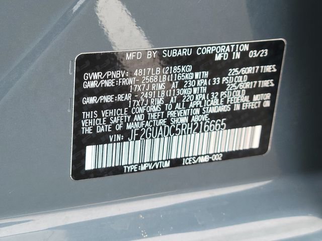 Used 2024 Blue Subaru Premium image 34