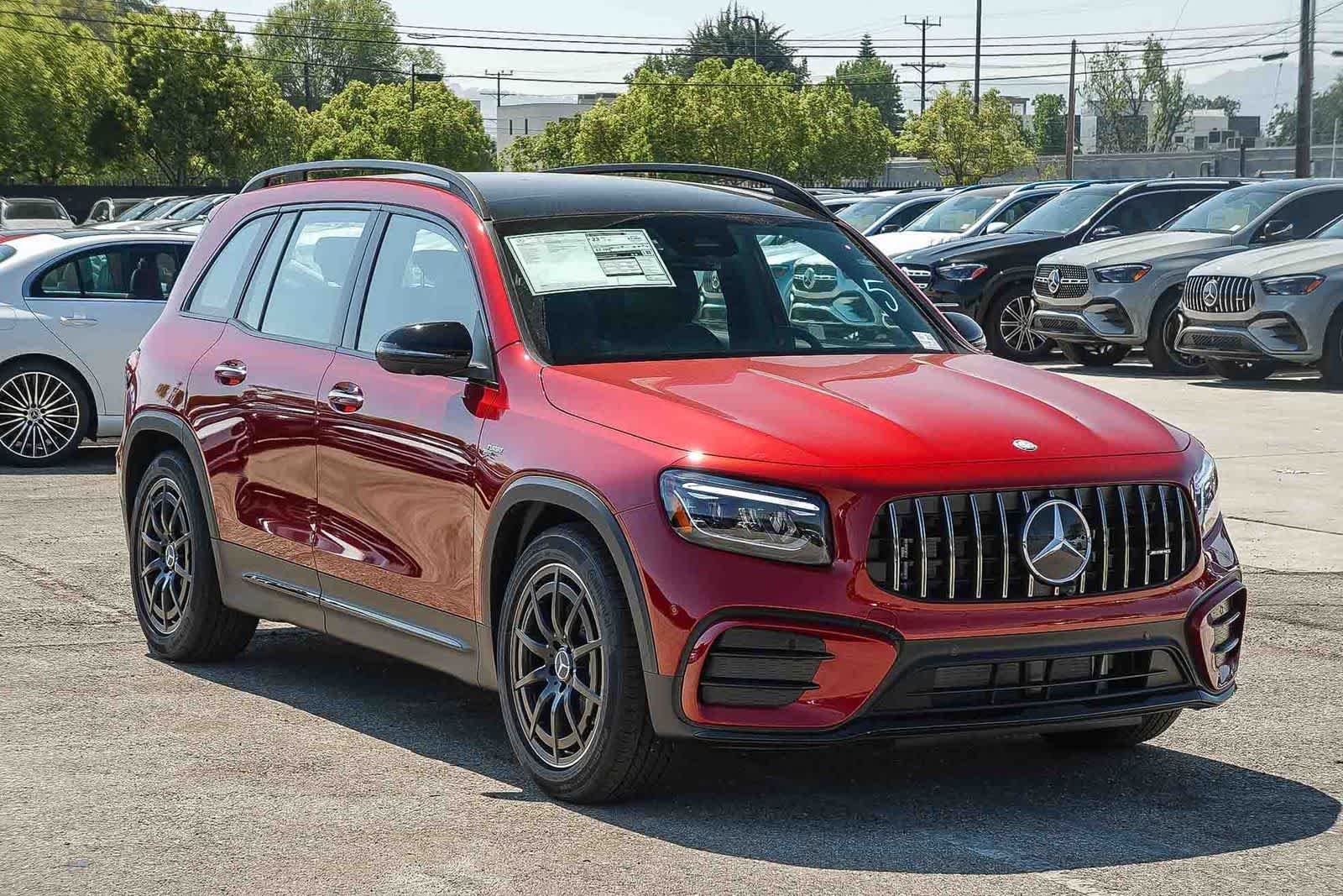 New 2026 MANUFAKTUR Patagonia Red Metallic Mercedes-Benz AMG® GLB 35 image 3