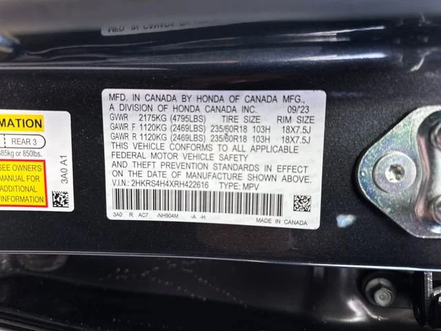 Used 2024 sparkle silver metallic Honda EX image 20