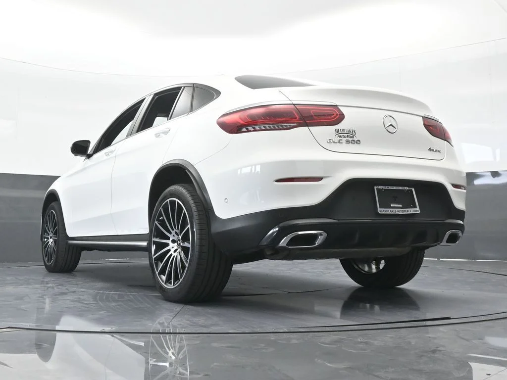 Used 2022 Diamond White Mercedes-Benz GLC 300 Coupe image 71