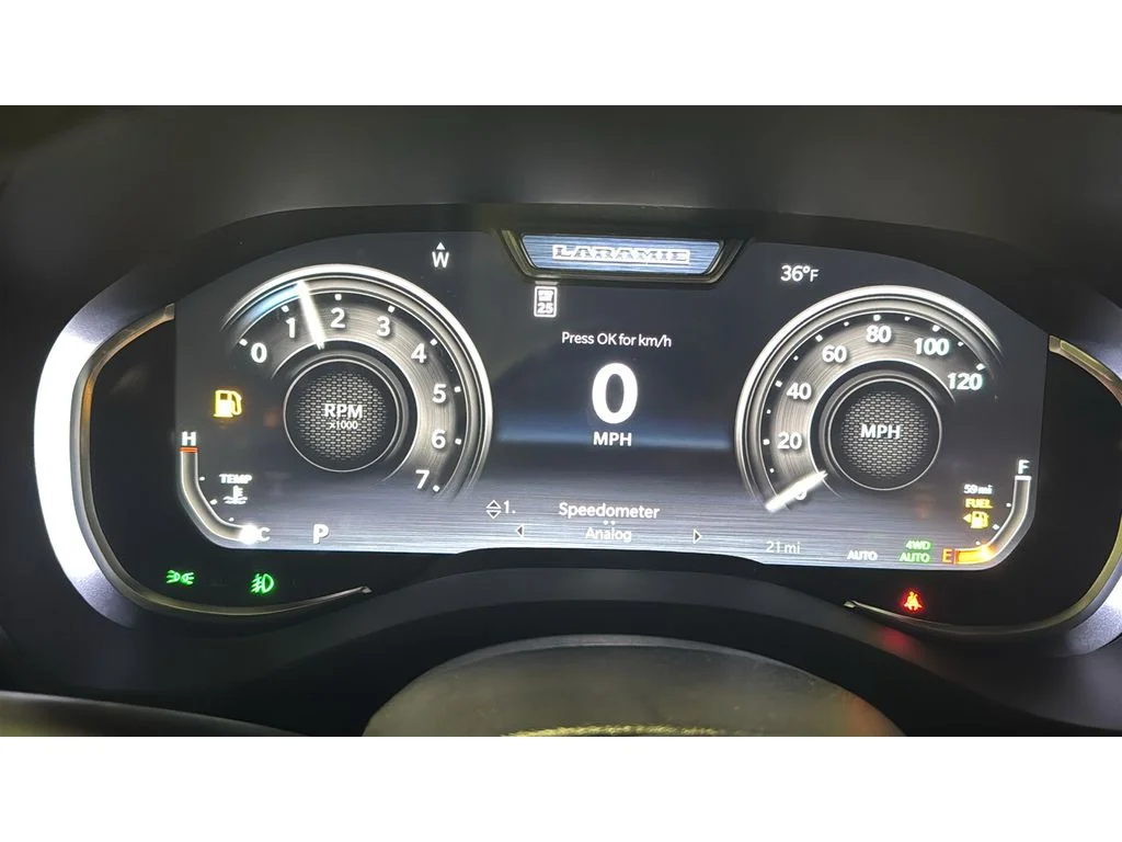 New 2026 Forged Blue Metallic Exterior Paint RAM Laramie image 20
