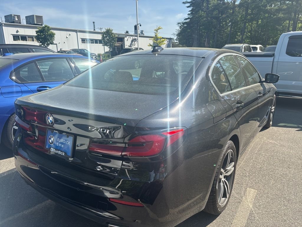 Certified Used 2023 Black BMW 530i xDrive image 4