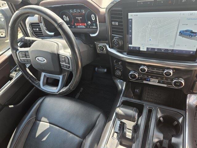 Used 2023 Carbonized Gray Metallic Ford LARIAT image 36