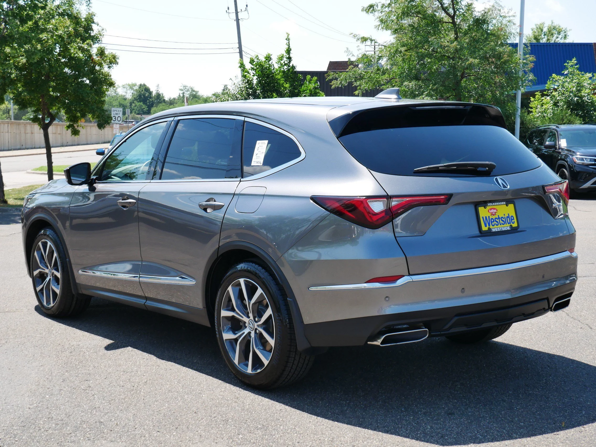 Used 2023 Liquid Carbon Metallic Acura w/Technology Package image 5