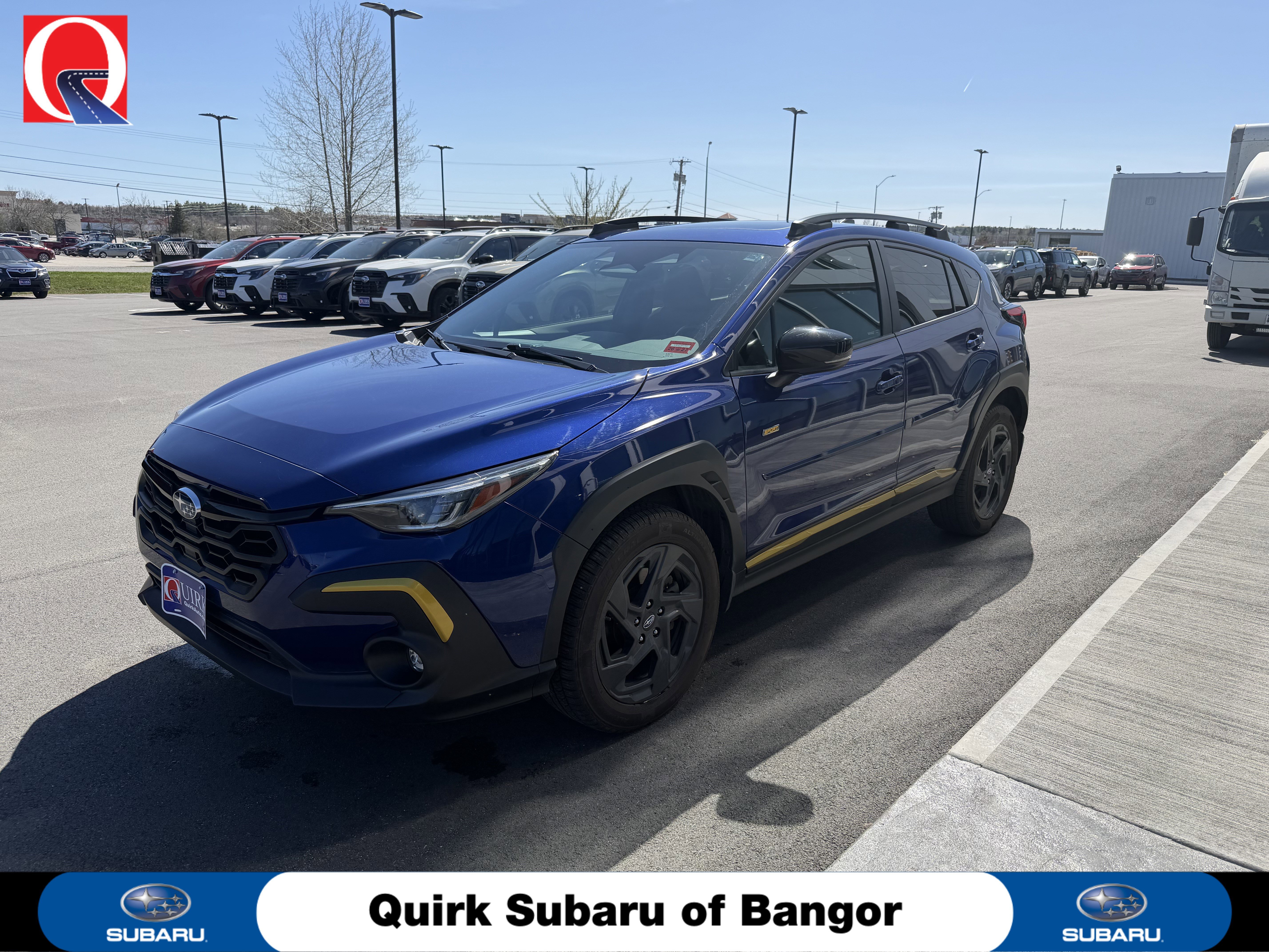 Used 2024 Sapphire Blue Pearl Subaru Sport image 1