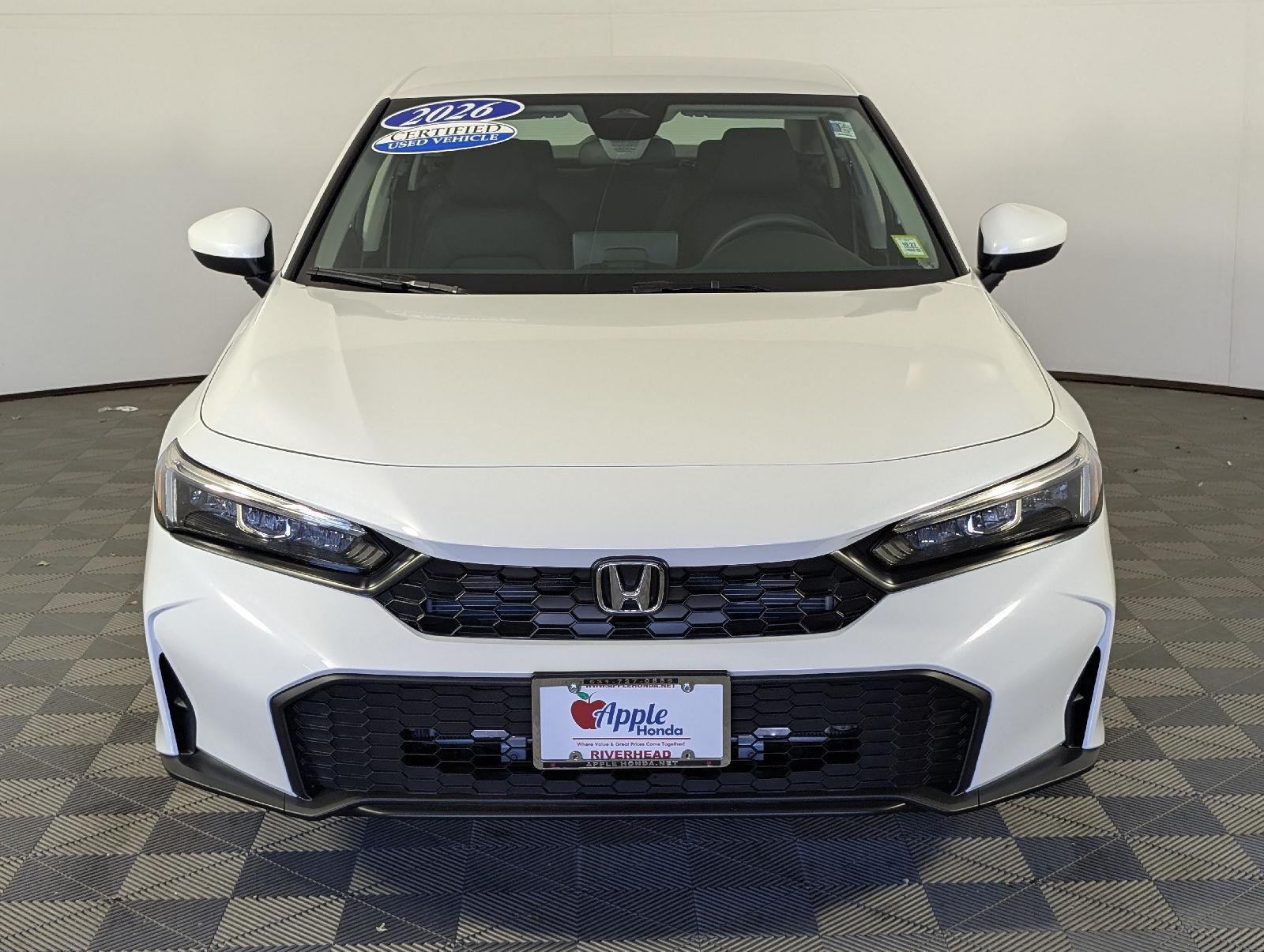 Certified Used 2026 Platinum White Pearl Honda LX image 2
