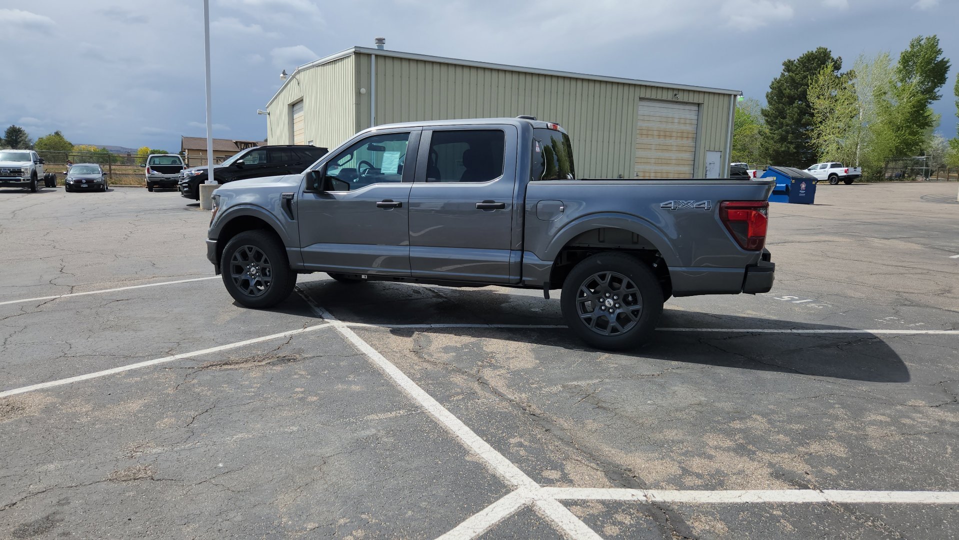 New 2026 Carbonized Gray Metallic Ford STX image 8