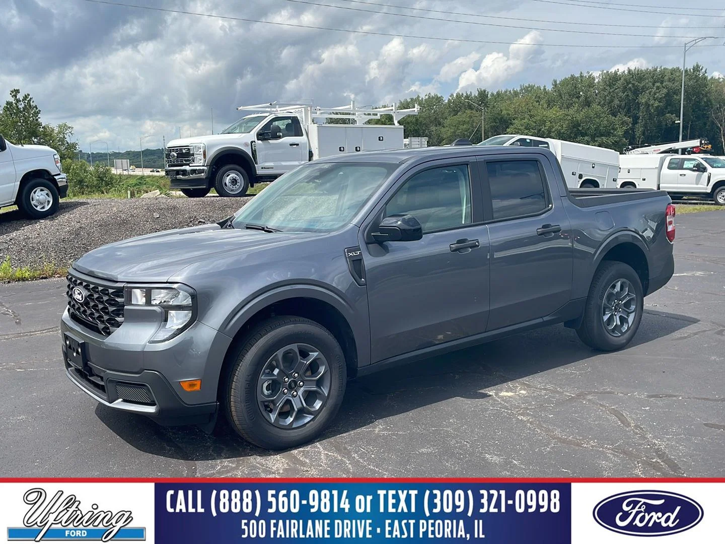 New 2026 Carbonized Gray Metallic Ford XLT image 1