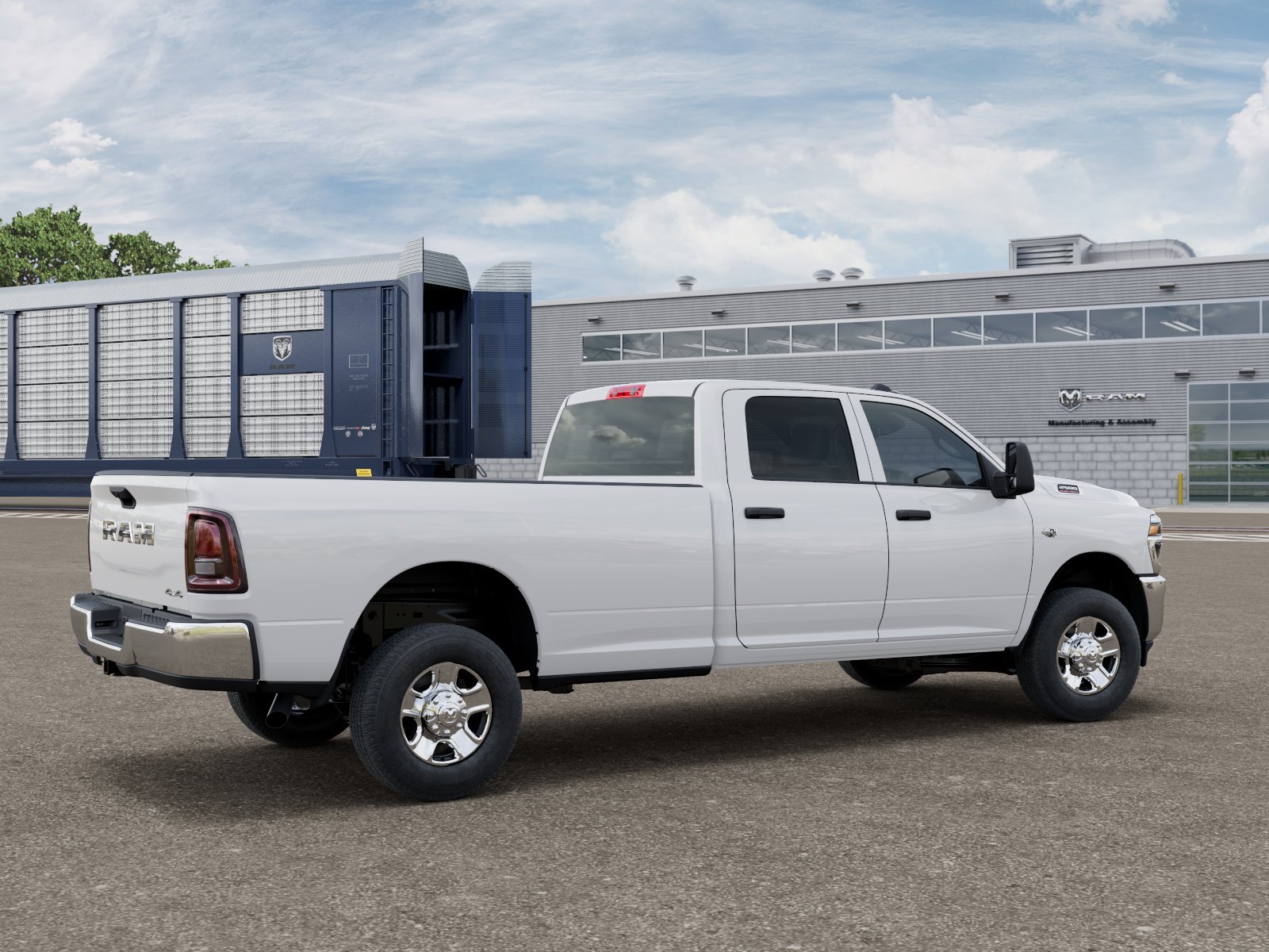 New 2027 Bright White Clearcoat RAM Tradesman image 2