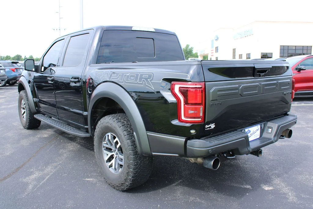 Used 2018 Shadow Black Ford Raptor image 8