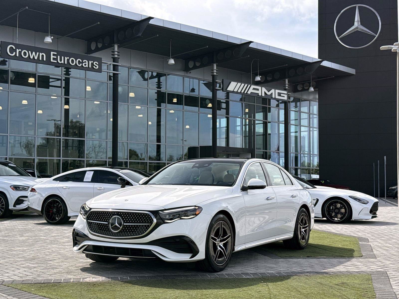 New 2026 Polar White Mercedes-Benz E 350 RWD Sedan image 1