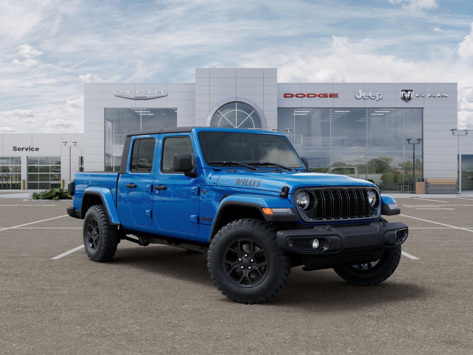 New 2025 Hydro Blue Pearlcoat Jeep Willys image 29