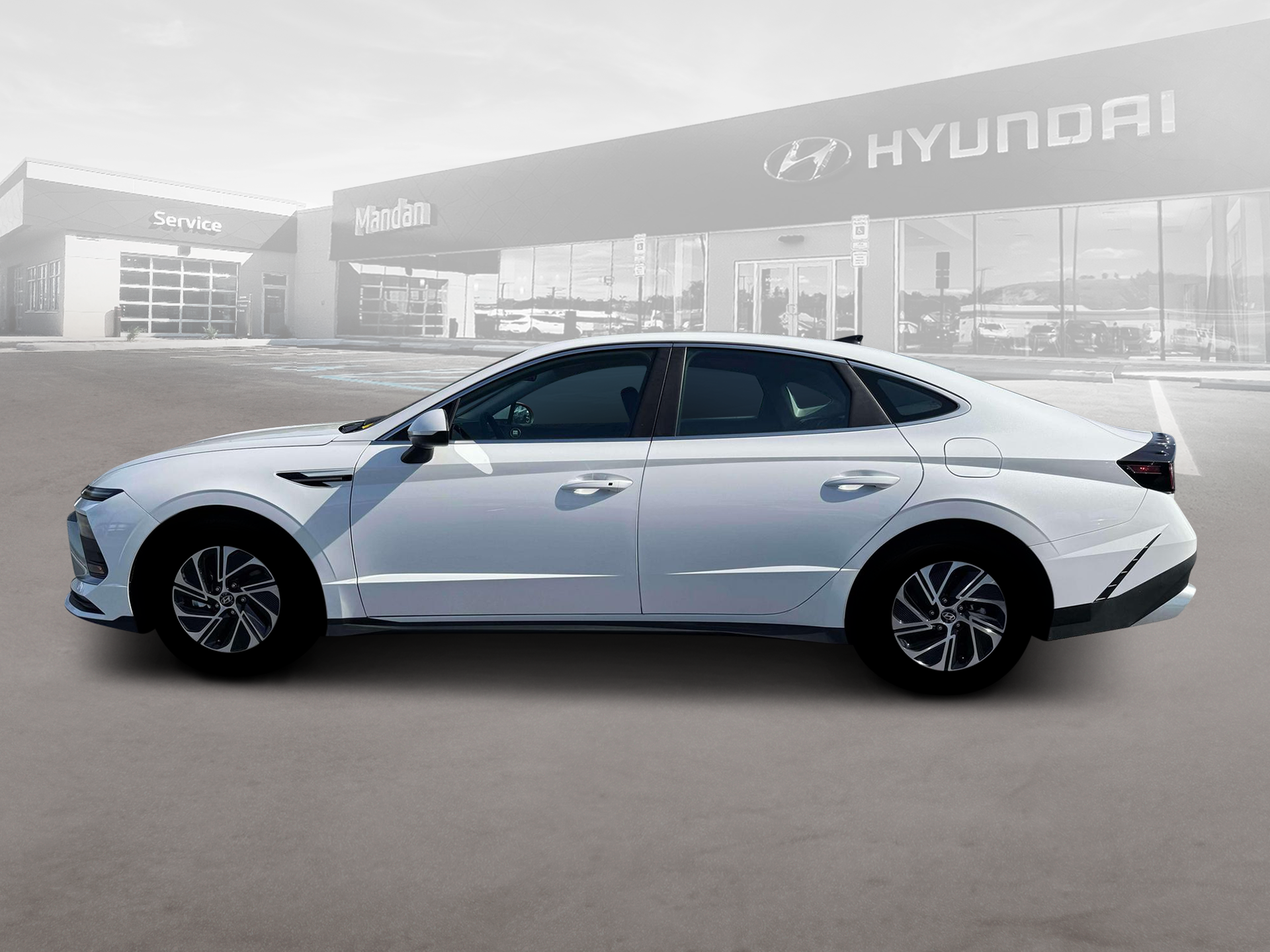 New 2026 White Hyundai Blue image 3
