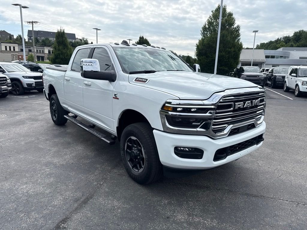 Used 2025 Bright White Clearcoat Ram Laramie image 7