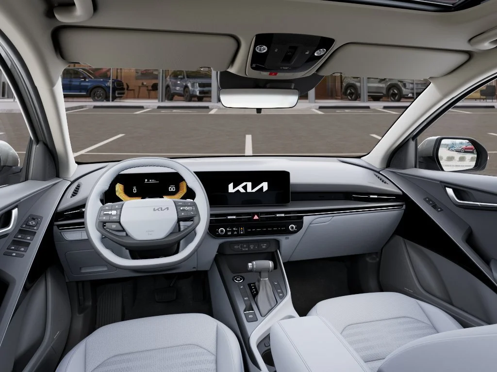 New 2027 Ivory Silver Kia EX image 14