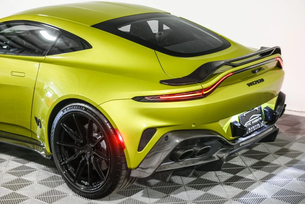 Used 2025 Yellow Aston Martin Base image 16