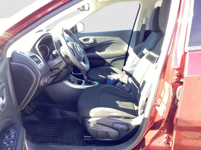 Used 2021 Velvet Red Pearlcoat Jeep Sport image 9