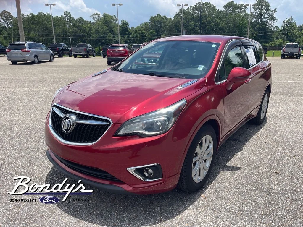 Used 2019 Chili Red Metallic Buick Preferred image 3