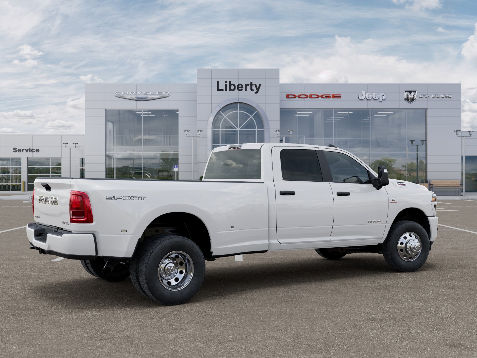 New 2026 Bright White Clearcoat RAM Big Horn image 41