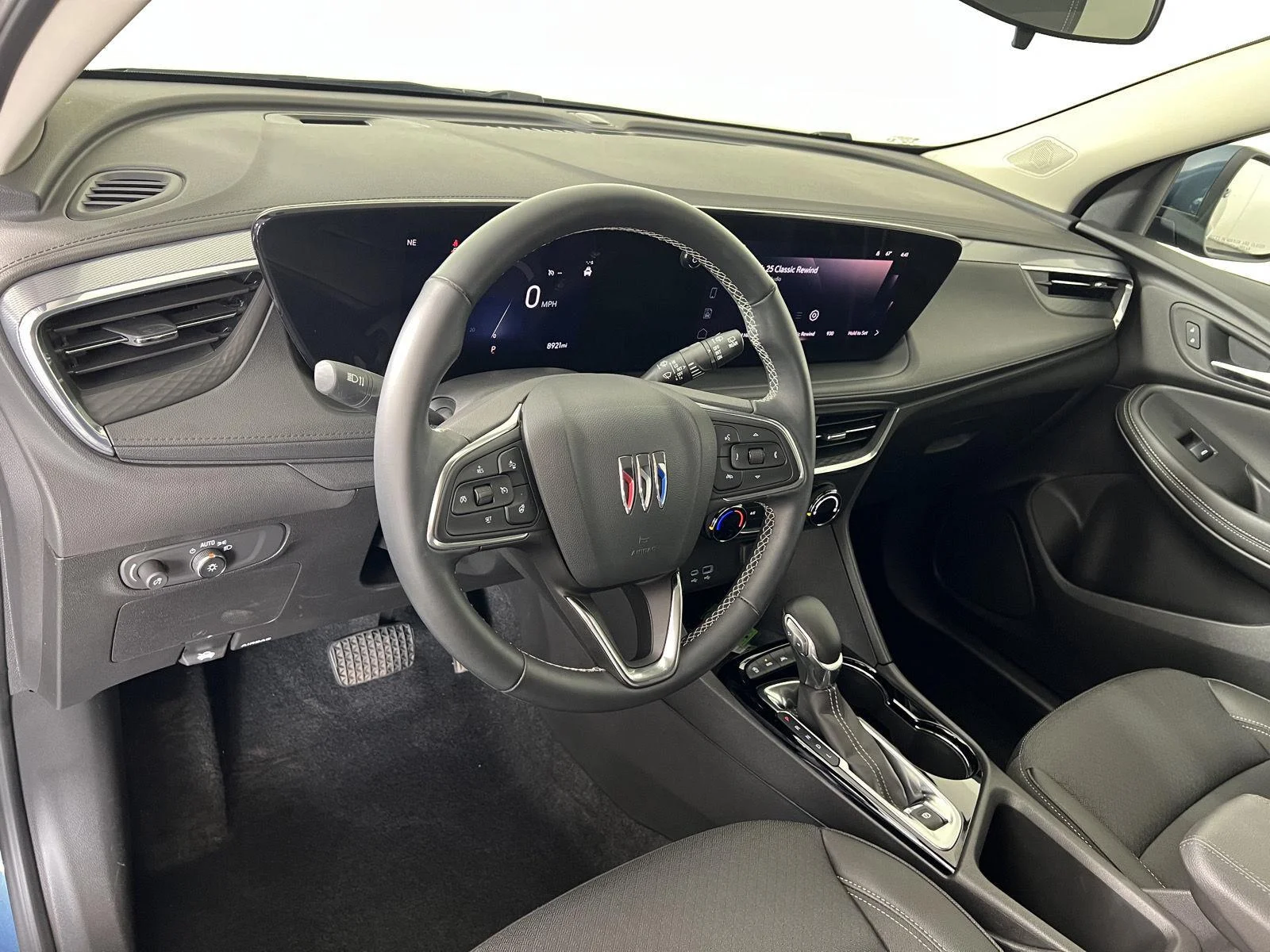 Used 2025 Ocean Blue Metallic Buick Preferred image 3