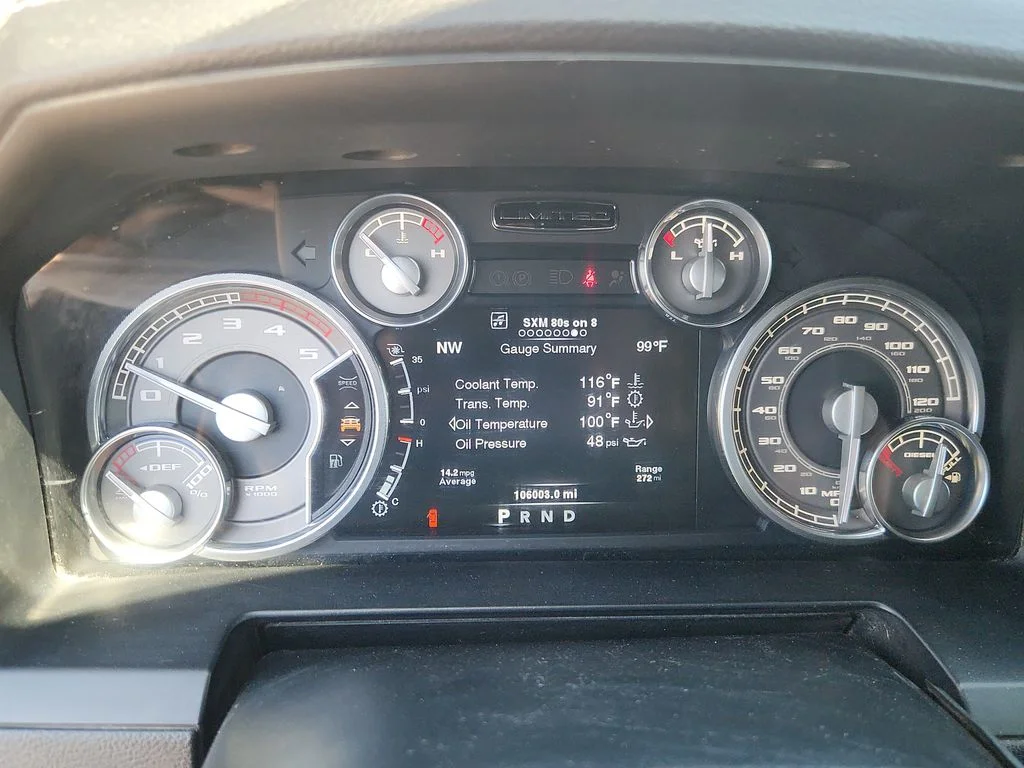 Used 2014 White Ram Laramie Longhorn image 22