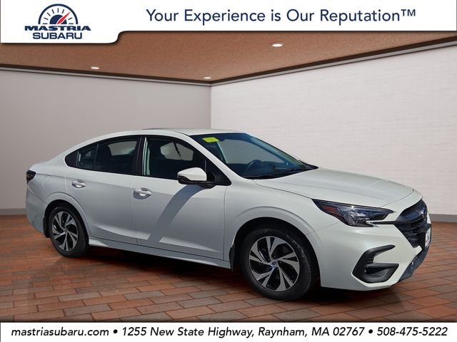 Used 2024 Crystal White Pearl Subaru Premium image 1