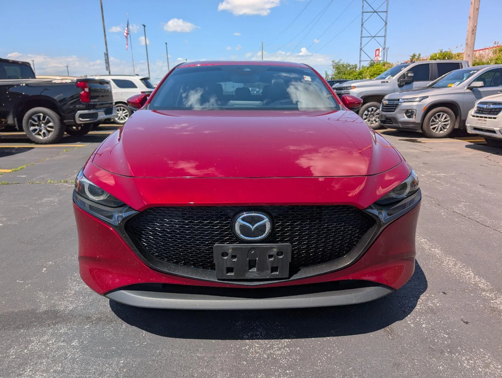 Used 2021 Soul Red Crystal Metallic Mazda Premium image 2