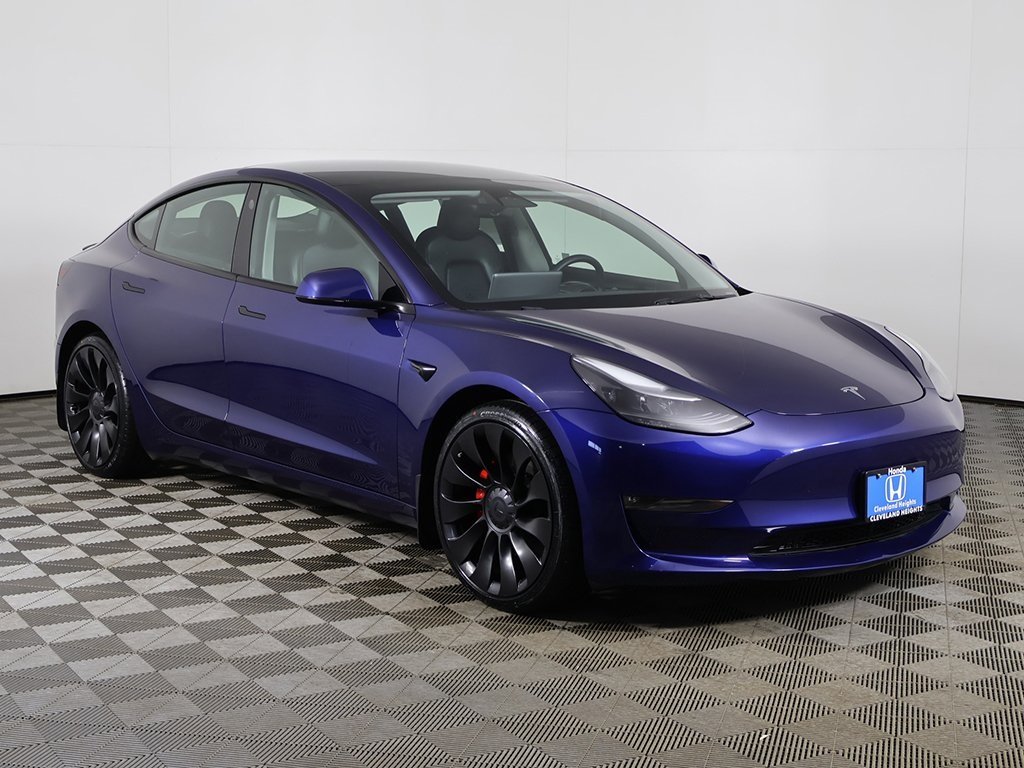 Used 2023 Tesla Model 3 Performance with VIN 5YJ3E1EC6PF428092 for sale in Cleveland Heights, OH