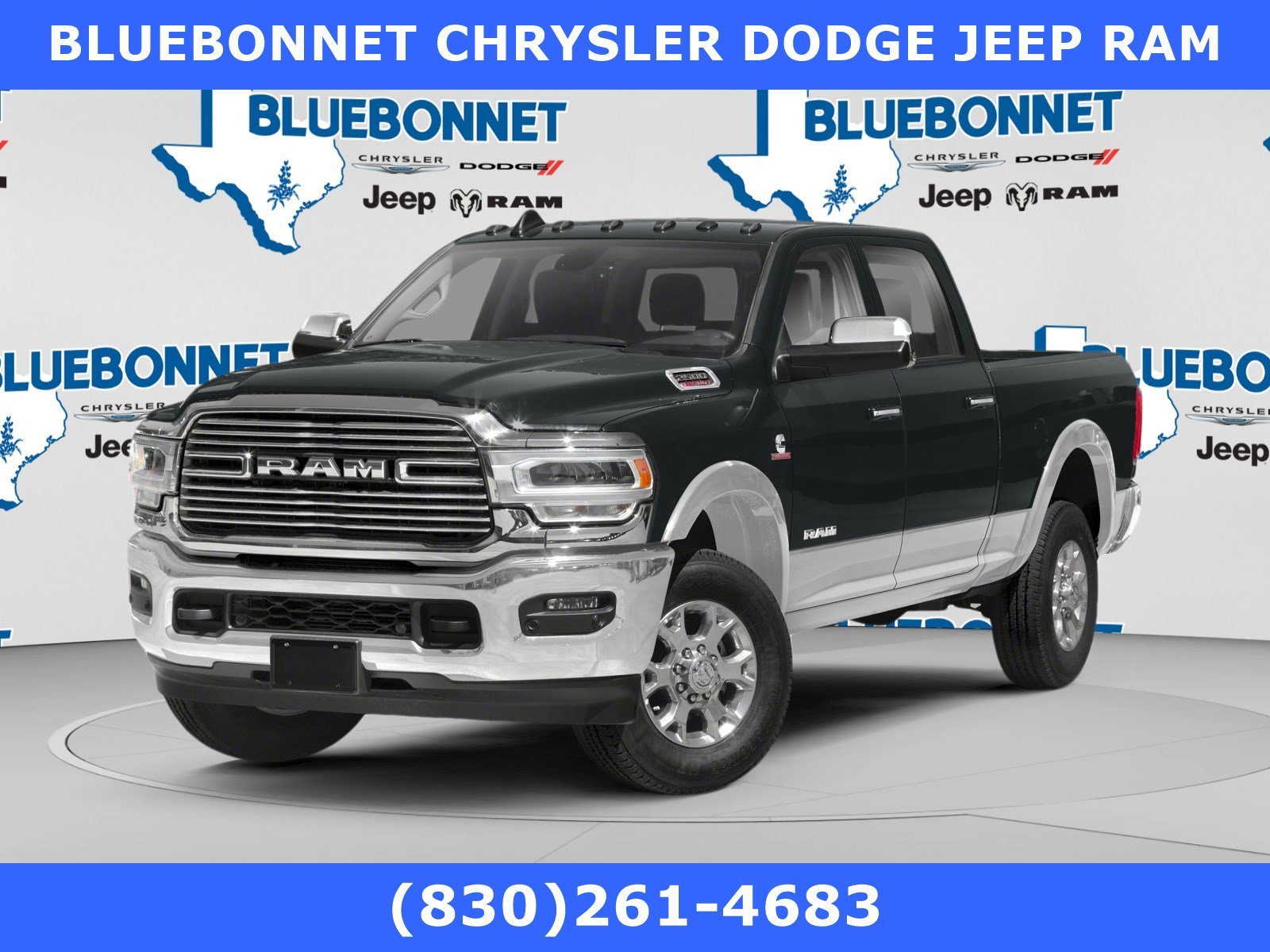 Used 2021 Maximum Steel Metallic Clearcoat Ram Laramie image 1