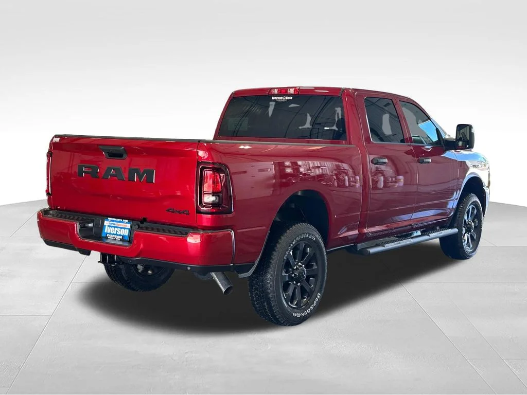 New 2026 Molten Red Pearl-Coat Exterior Paint RAM Tradesman image 8