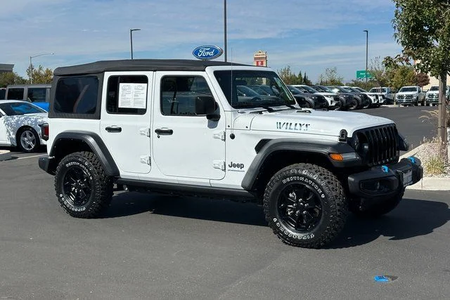 Used 2023 White Jeep Willys 4xe image 2