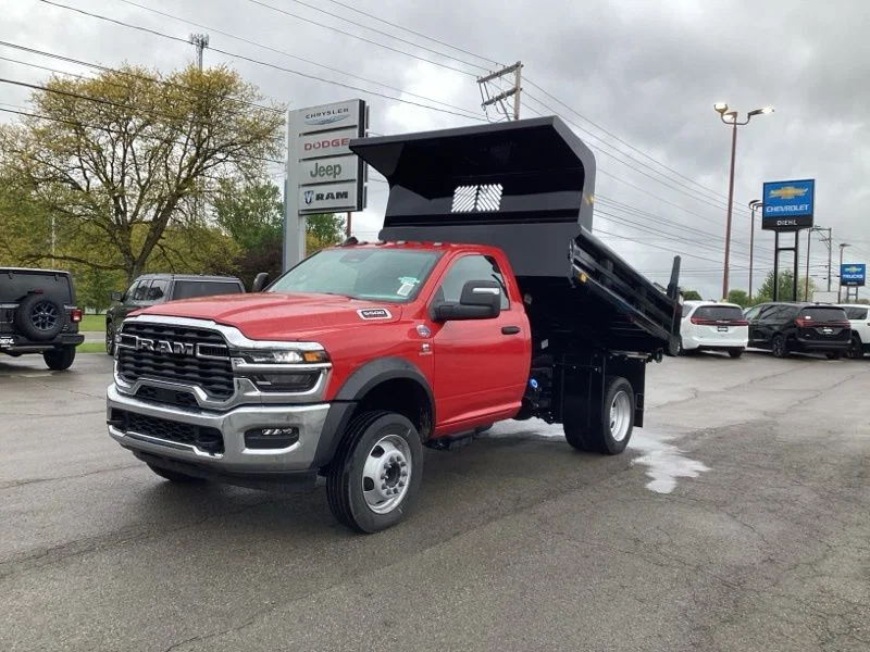 New 2026 Flame Red Clear-Coat Exterior Paint RAM Tradesman image 3