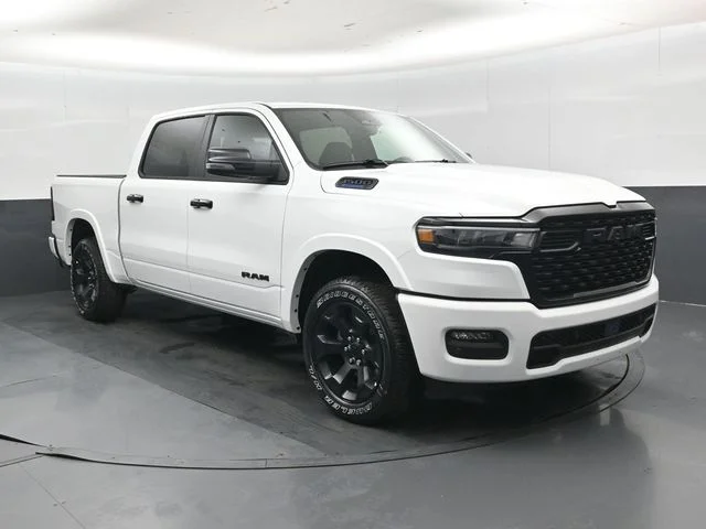 New 2026 Bright White Clear-Coat Exterior Paint RAM Big Horn/Lone Star image 1