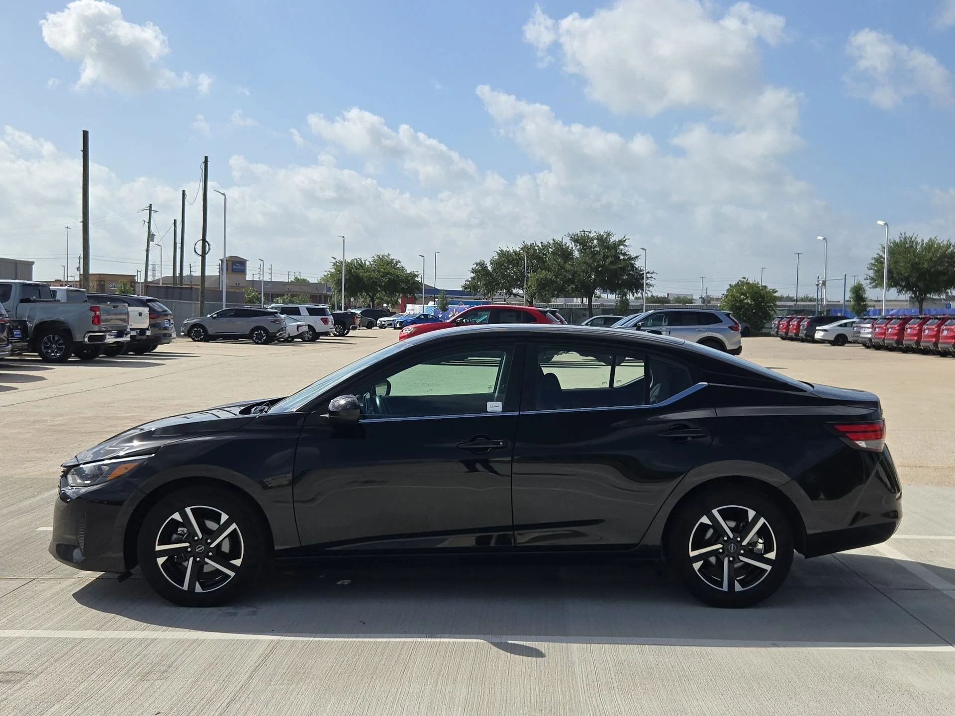 Used 2024 Super Black Nissan SV image 6