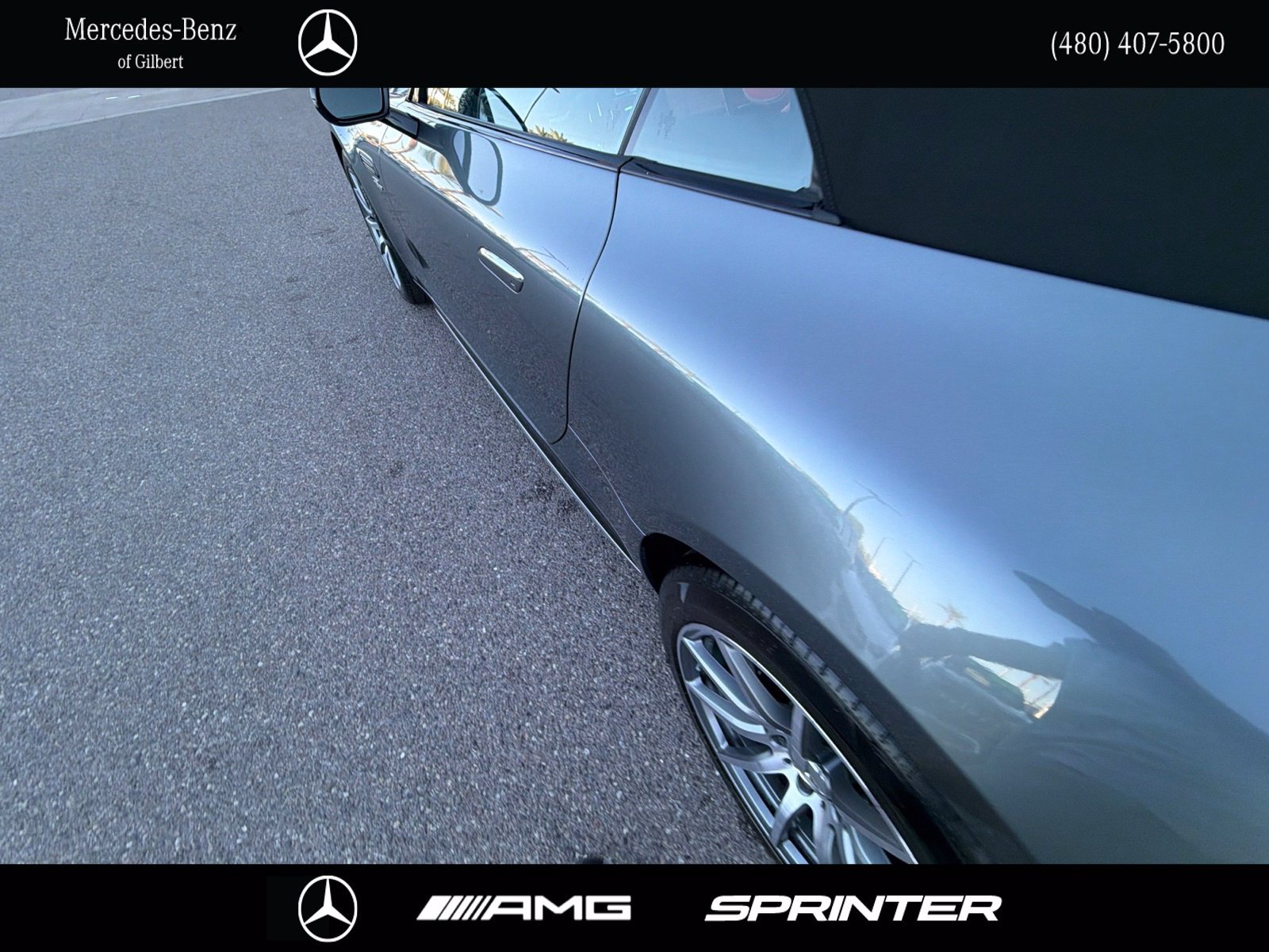 Certified Used 2025 Gray Mercedes-Benz SL 43 AMG® image 7