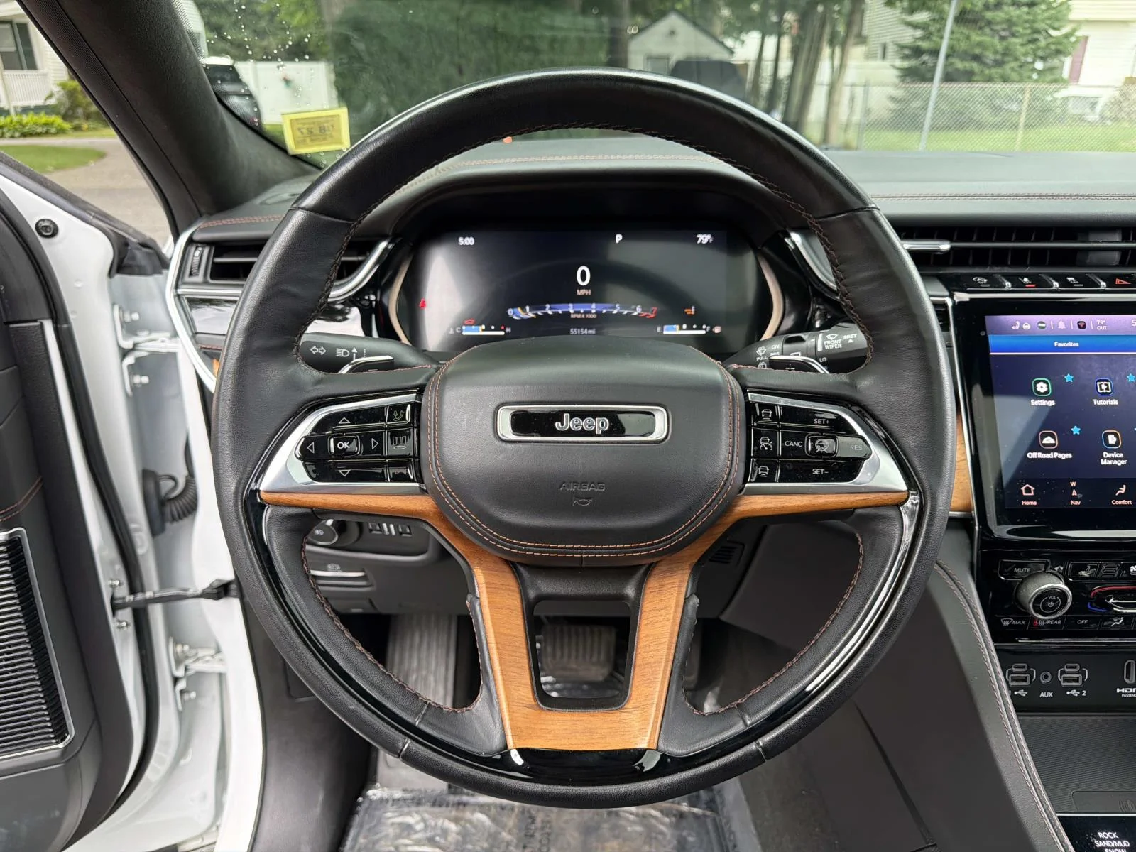 Used 2023 White Jeep Summit Reserve image 37