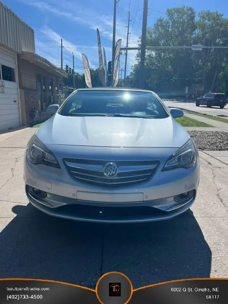 Used 2016 Silver Buick Premium Convertible 2D image 3