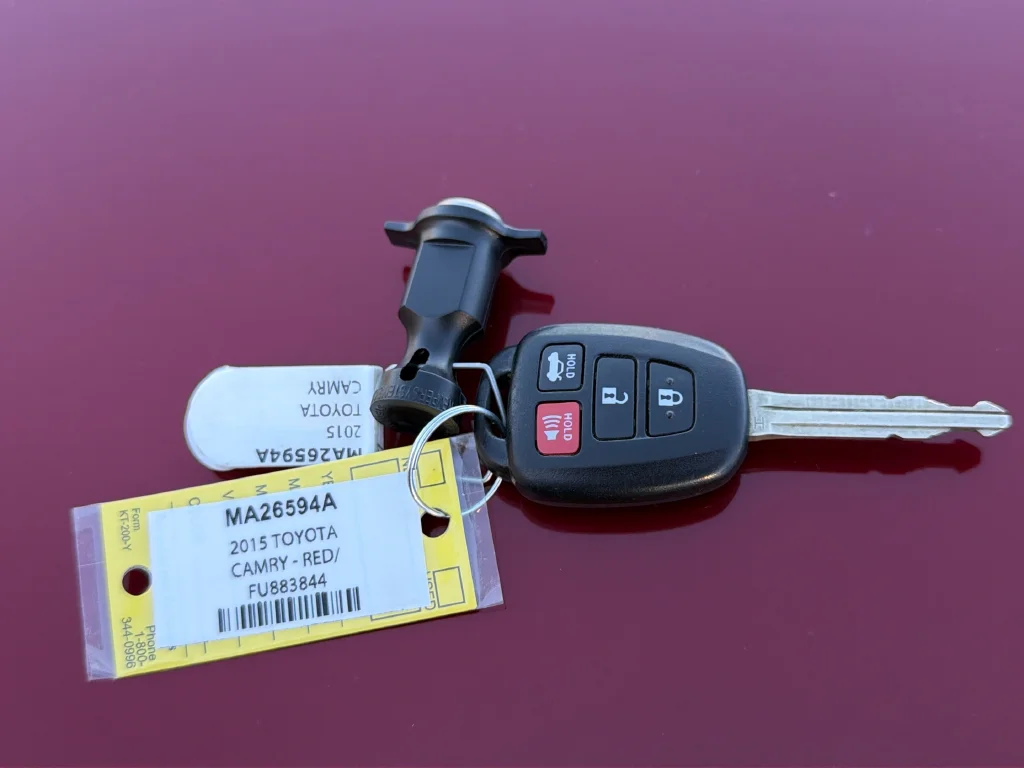 Used 2015 Red Toyota SE image 9