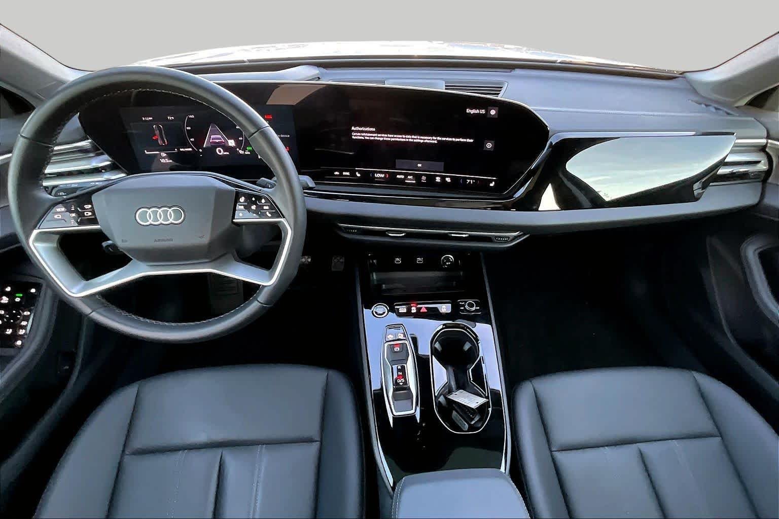 Used 2025 Glacier White Metallic Audi Premium Plus image 14