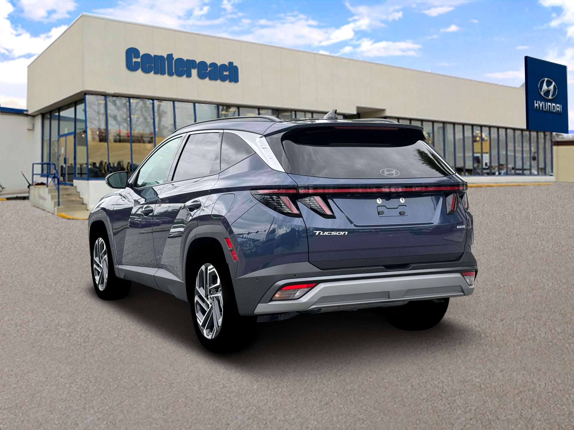 New 2026 Atlantis Blue Hyundai Limited AWD image 5