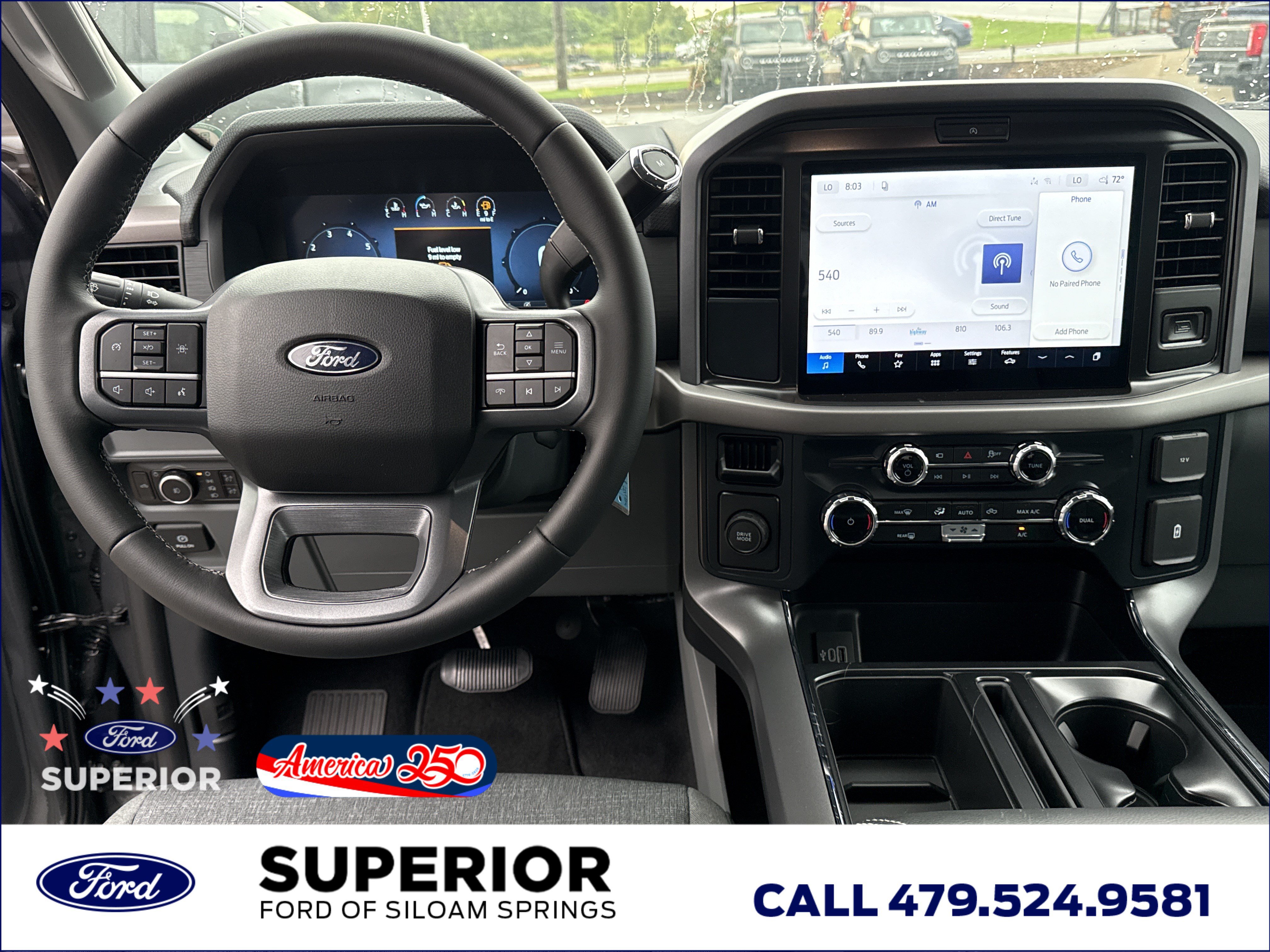 New 2026 Carbonized Gray Metallic Ford XLT image 8