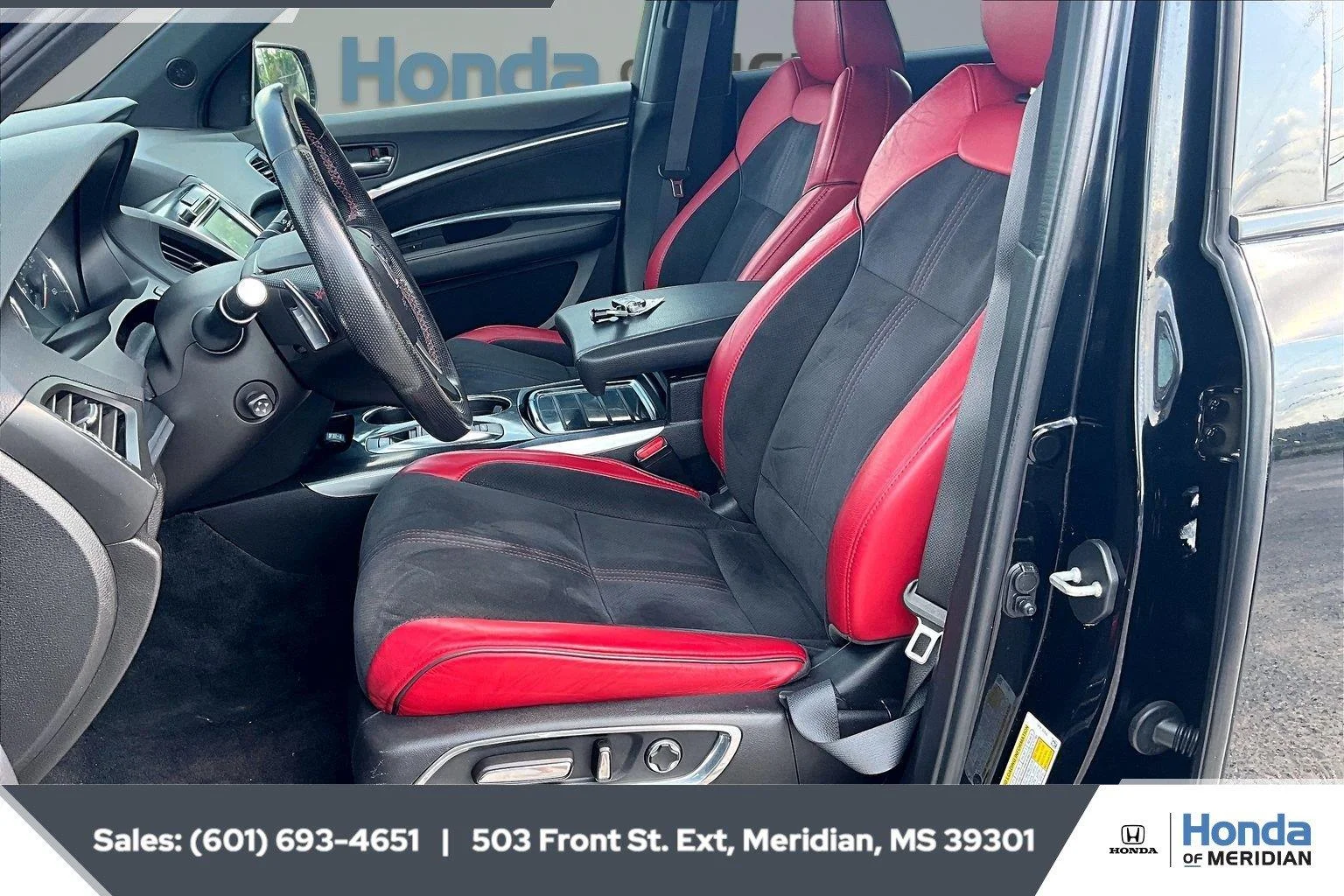 Used 2020 Majestic Black Pearl Acura SH-AWD w/Tech w/A-SPEC image 18