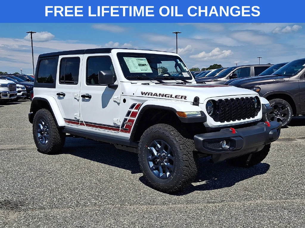 New 2026 Bright White Clearcoat Jeep America 250 image 1