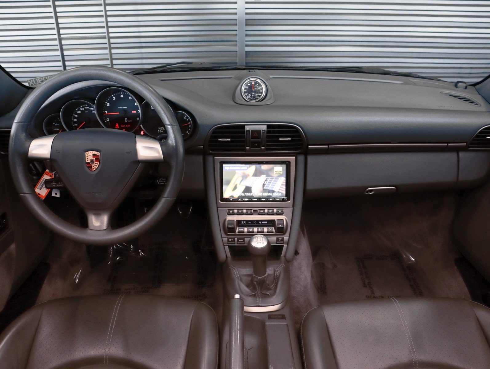 Used 2006 Atlas Grey Metallic Porsche Cabriolet Carrera S w/6-speed manual trans image 14