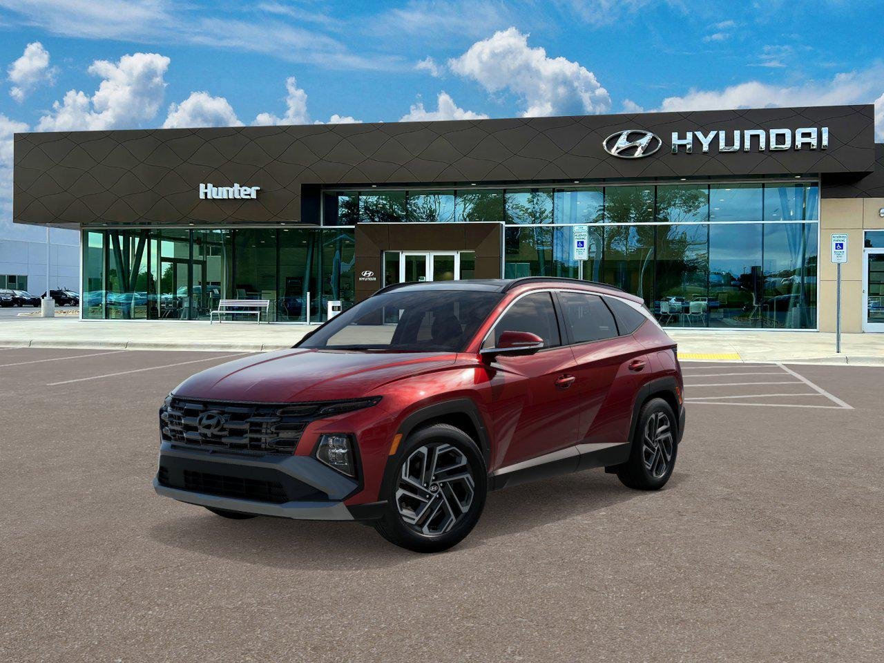 New 2026 Ultimate Red Hyundai Limited AWD image 1